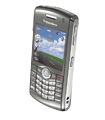 BlackBerry Pearl 8120 (titanium) Top Angle