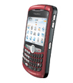 BlackBerry Curve 8310 (red) AT&T Right Side Angle 
