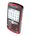 BlackBerry Curve 8310 (red) AT&T Top Angle