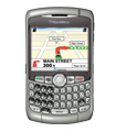 BlackBerry 8310 Rogers with Navigation Screen 