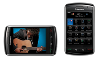 BlackBerry Storm Side by Side